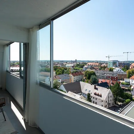 Casa Sunset - Kostenlos Parken - Unvergessliche Aussicht - 1min Zu Tram&bus Apartment Augsburg
