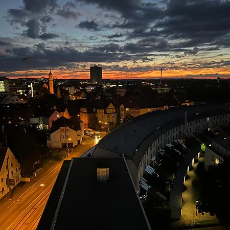 Casa Sunset - Kostenlos Parken - Unvergessliche Aussicht - 1min Zu Tram&bus Augsburg